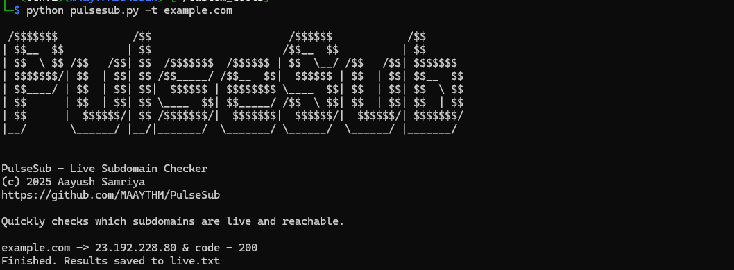 a python tool