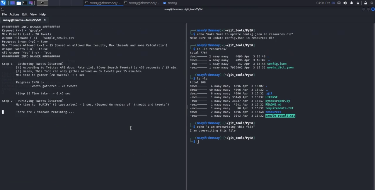 a python tool